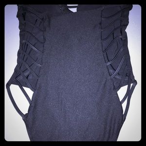 One piece sex y swimming suit